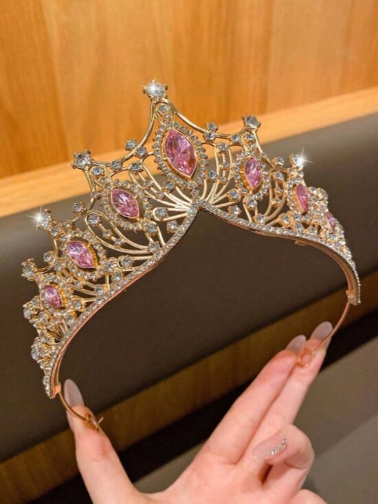 Goddess Crown for Wedding Bride Birthday Princess Bridal Shower Hair Accessories